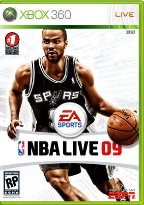 Tony Parker, Electronic Arts' NBA Live 2009 Tony Parker, Electronic Arts' NBA Live 2009